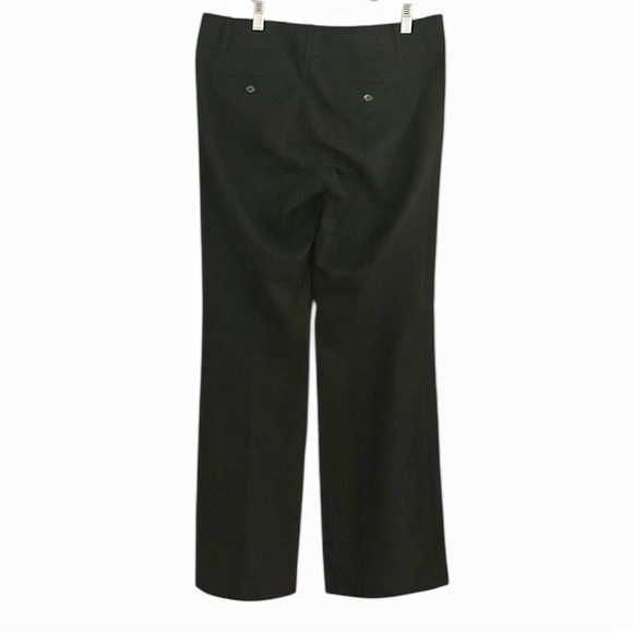 LOFT Black Marisa Trouser Boot Cut Pants Size 6 Style 347472 - Picture 3 of 14